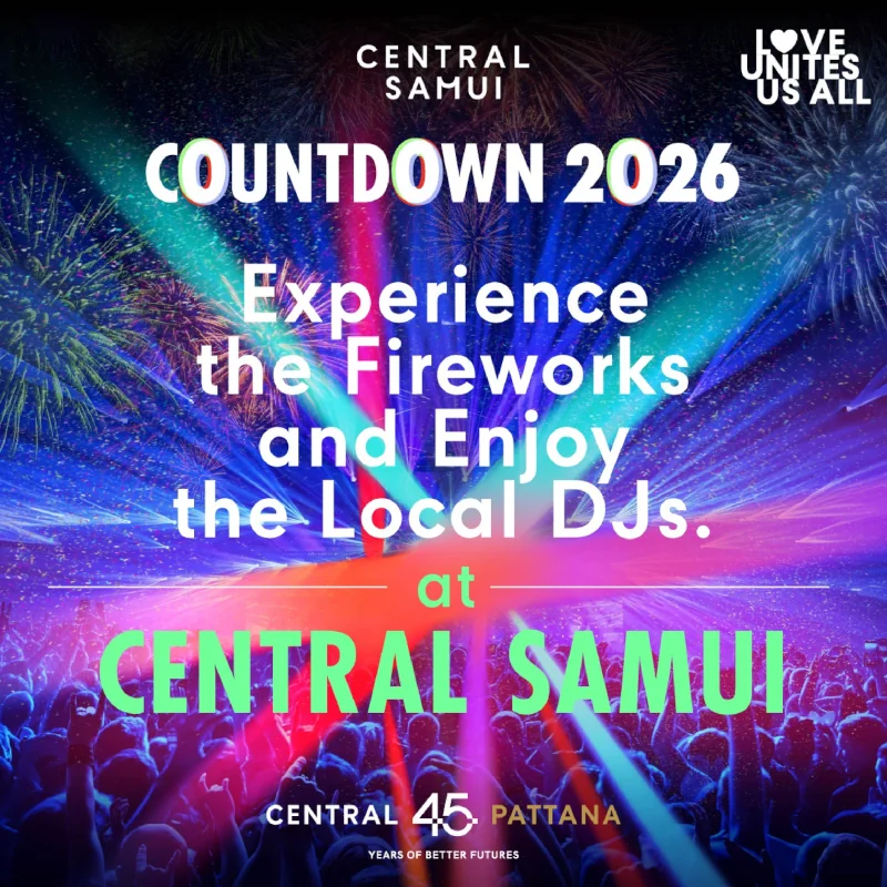 Samui Countdown 2026 on New Year's Eve