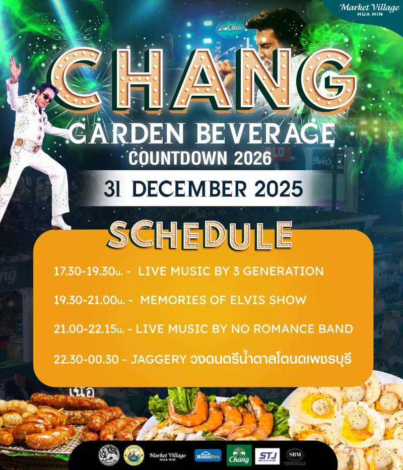 Market Village Hua Hin Countdown 2026